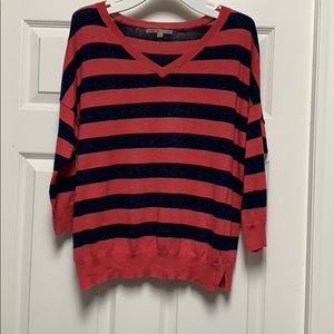 Gap Striped Lightweight Sweater size m